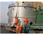 4800美国普利司通立式硫化罐运输、吊装