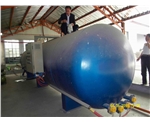 2250电蒸汽硫化罐山东海汇环保设备有限公司安装完成待实验
